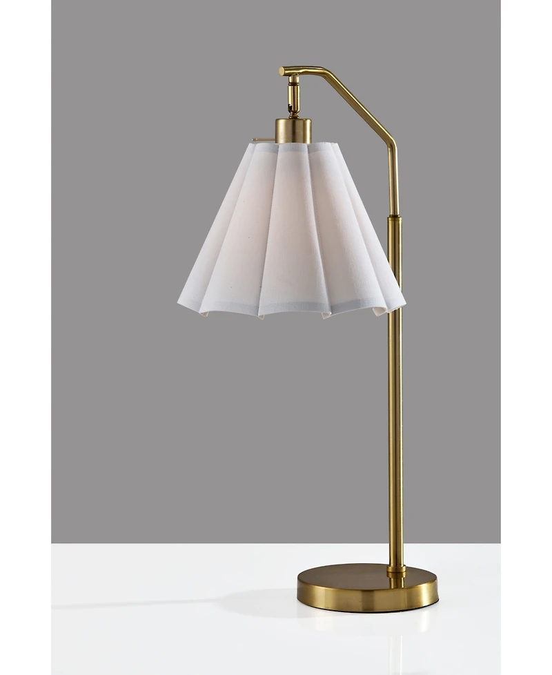 Adesso 26" Metal Lyra Table Lamp