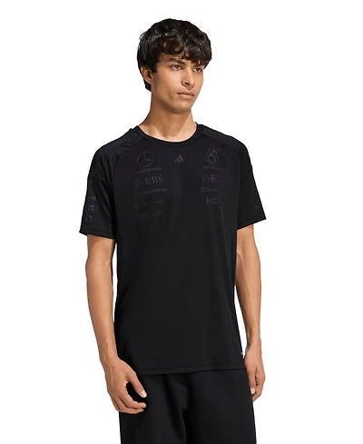 Adidas Men's Black Mercedes-amg Petronas F1 Team Night Driver Climacool T-Shirt