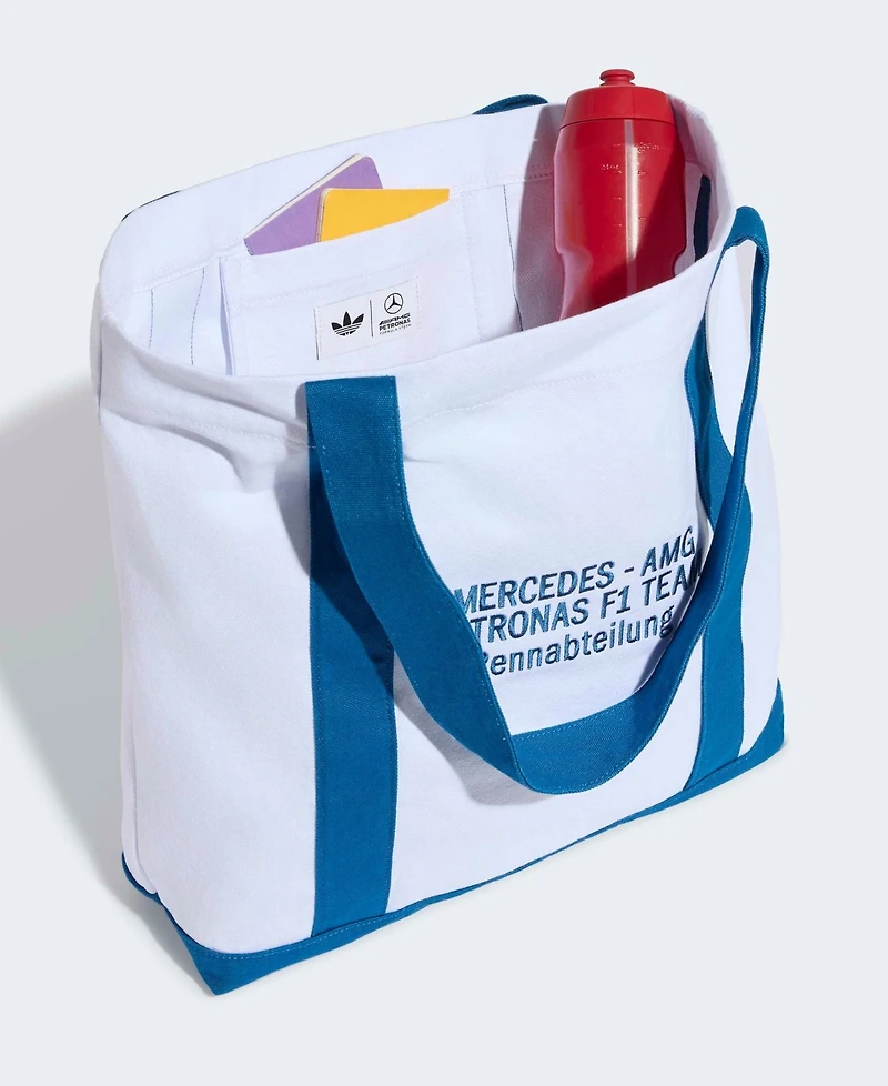 Adidas Mercedes-amg Petronas F1 Team Blue Wonder Tote Bag