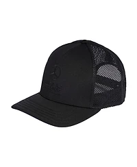 Adidas Women's Black Mercedes-amg Petronas F1 Team Night Trucker Adjustable Hat