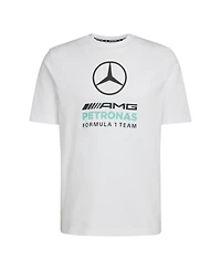 Adidas Men's White Mercedes-amg Petronas F1 Team 2026 Alpha Skin Graphic T-Shirt