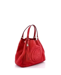 Pre-Owned Gucci Medium Soho Shoulder Bag Leather