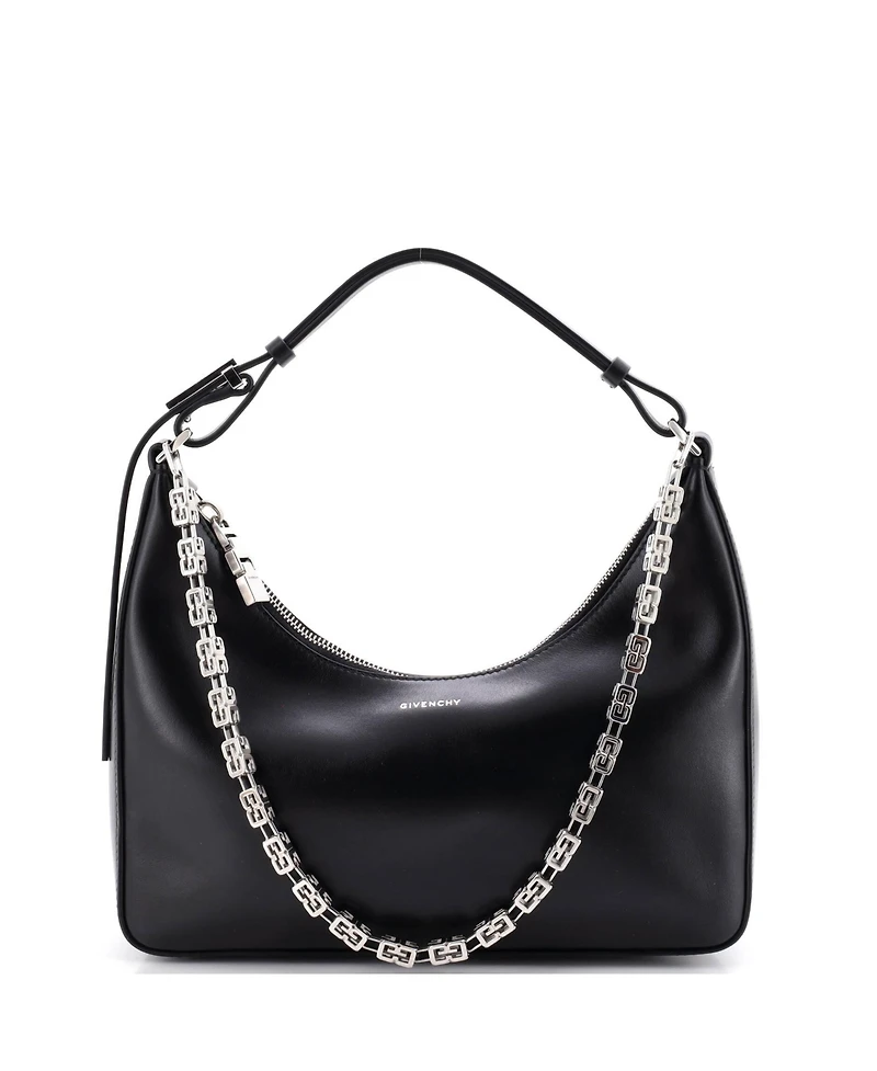 Pre-Owned Givenchy Small Moon Cut Out Bag Leather