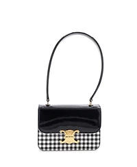 Pre-Owned Celine Teen Garance Bag Printed Patent