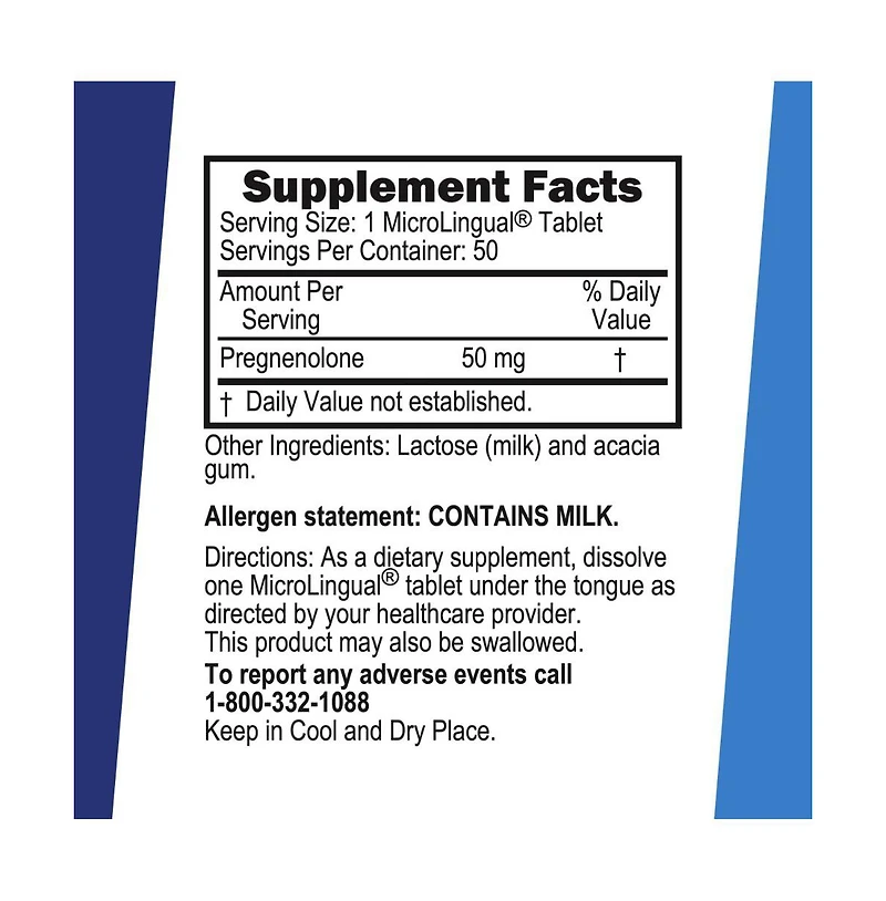 Superior Source Pregnenolone 50 mg