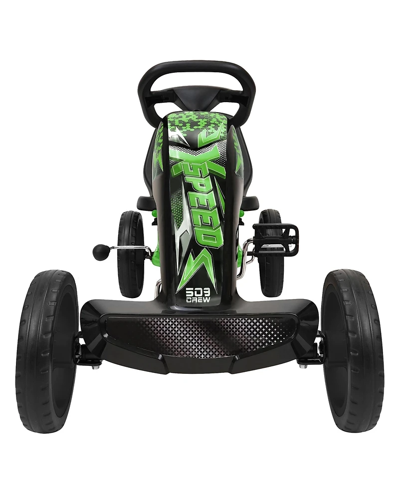 509 Crew Xspeed Pedal Go-Kart with Spoke-Rim, Ages 4+