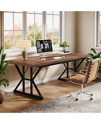 Tribesigns 70.86" Industrial Executive Desk