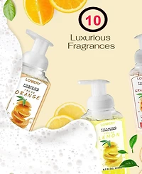 Lovery 10-Piece Hand Foaming Soap in Citrus, Floral, Fresh, Warm Fragrances