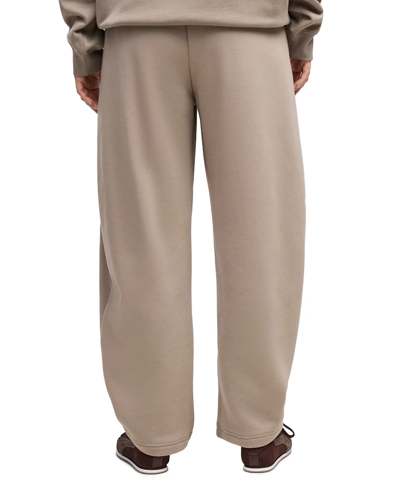 Puma Women's Ess Relaxed Barrel-Leg Fleece Pants