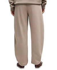 Puma Women's Ess Relaxed Barrel-Leg Fleece Pants