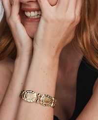 Kendra Scott Cultured Pearl Tiger Striped Daphne Statement Bracelet