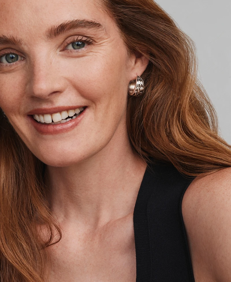 Kendra Scott Gold-Plated Raina Hoop Earrings