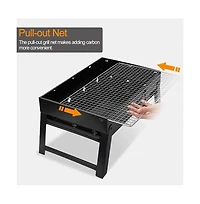 Piscifun Foldable Portable Grill Stainless Steel Tabletop Outdoor Camping Picnic Barbecue