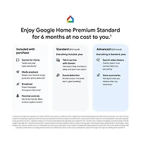Google Nest Google Home Wireless Smart Speaker with Google Gemini