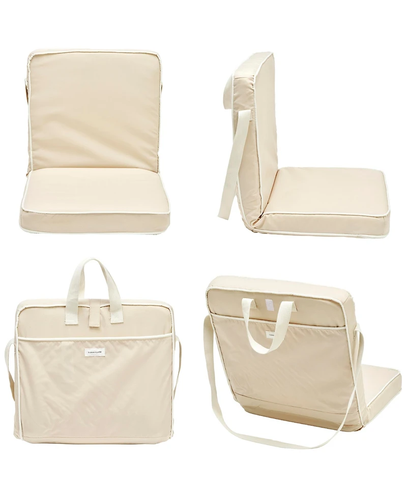 SUNNYLiFE Take Anywhere Folding Chair: Oyster