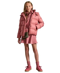 Polo Ralph Lauren Girls' 7-16 Down Hooded Jacket
