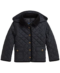Polo Ralph Lauren Girls' 2T-6X Quilted Water-Repellent Barn Jacket