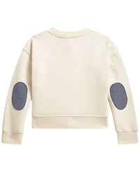 Polo Ralph Lauren Girls' 2T-6X Logo Fleece Cardigan