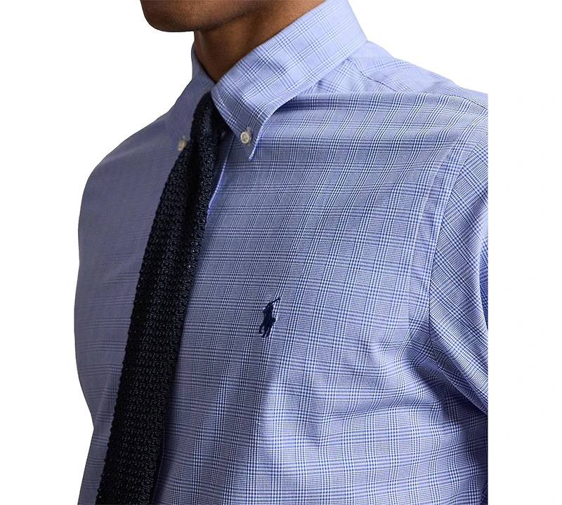Polo Ralph Lauren Men's Checked Stretch Poplin Shirt