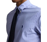 Polo Ralph Lauren Men's Checked Stretch Poplin Shirt
