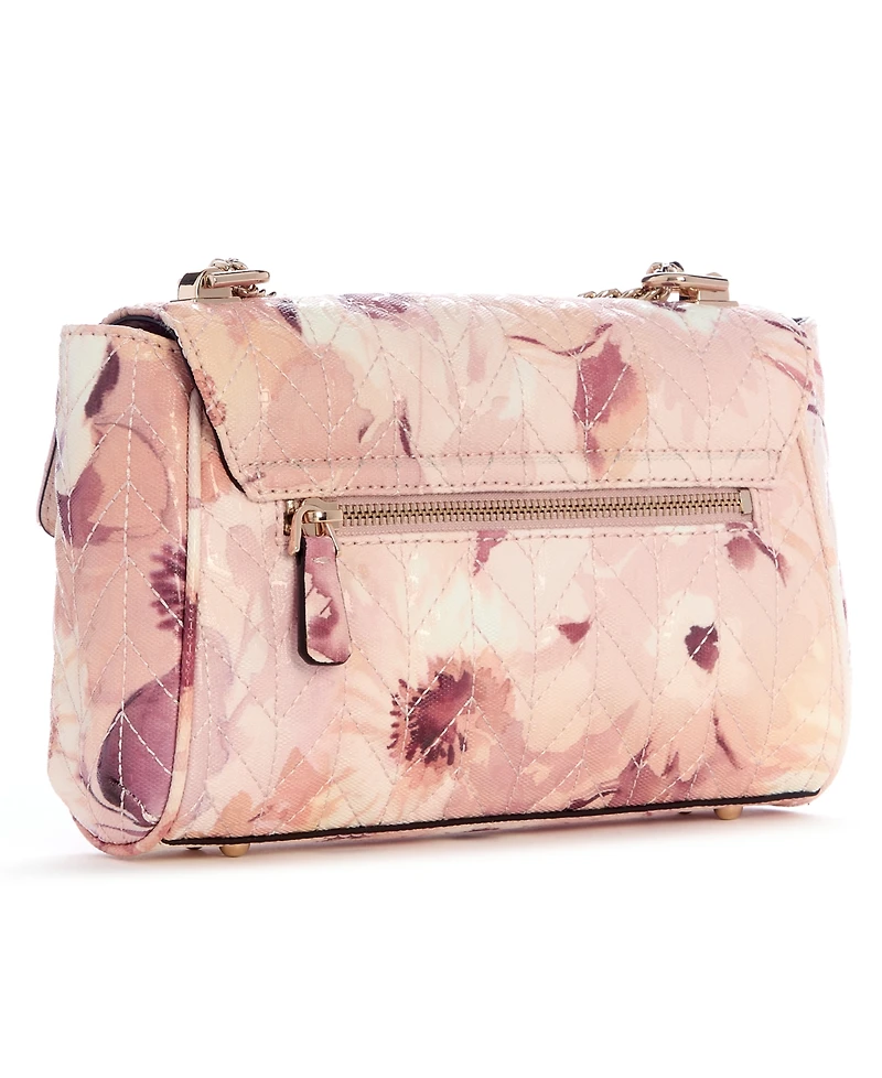 Guess Stacey Convertible Small Flap Crossbody Handbag