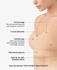 Wacoal Women's Adjustable Strap Full Coverage Bra