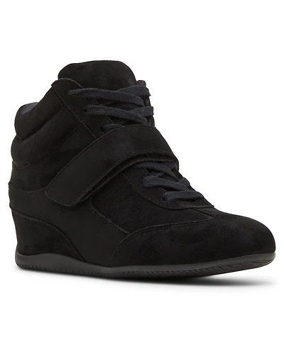 Madden Girl Women's Bowiee Lace-Up Wedge Sneakers