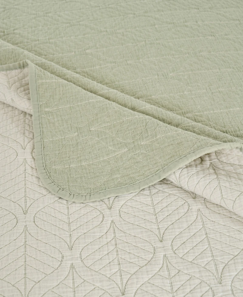 Greenland Home Fashions Harper Reversible -Piece Coverlet Set