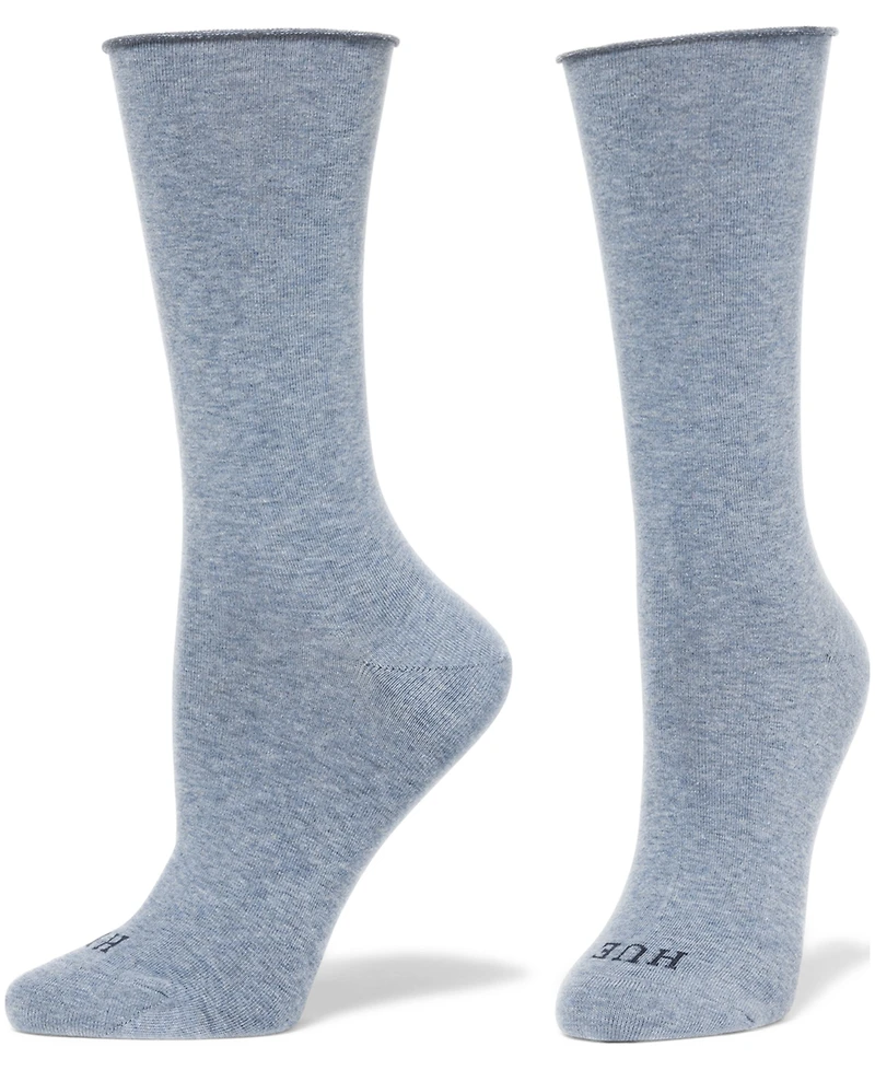 Hue Women's Roll Top Socks 3-Pk U6487MP