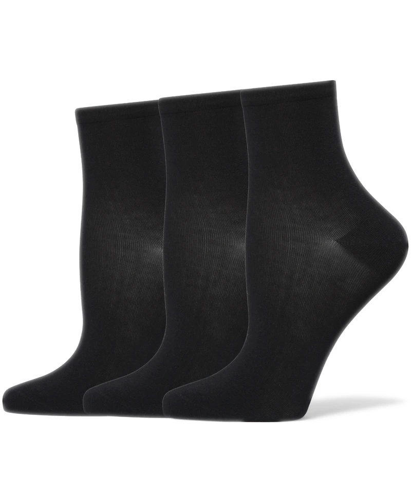 Hue Women's 3-Pk. Sleek Socks U24591MP