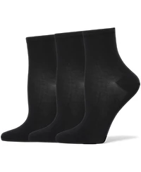 Hue Women's 3-Pk. Sleek Socks U24591MP