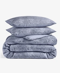 Oake Floral Overlay 3-Piece Comforter Set, Full/Queen, Macy's Exclusive