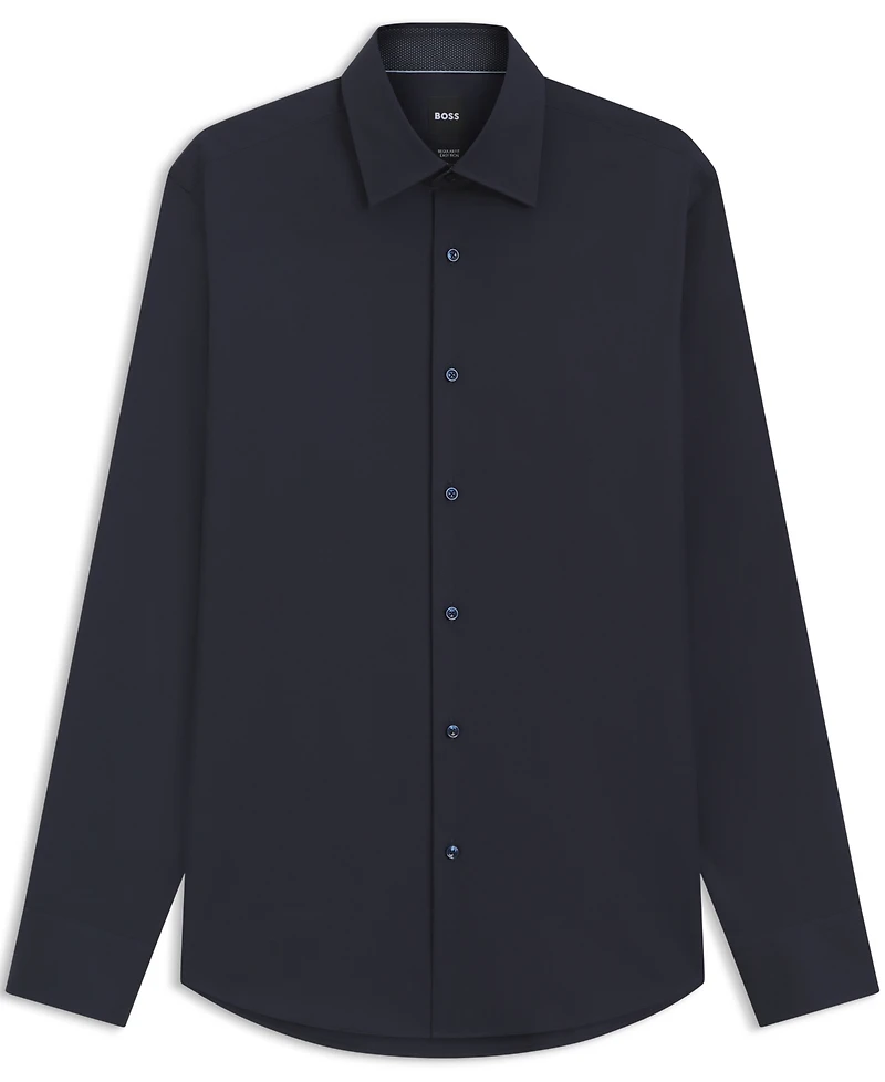 Boss by Hugo Men's Stretch Cotton Regular-Fit Dress Shirt