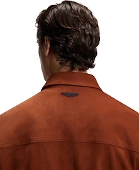 Boss by Hugo x Aston Martin Men's Suede Regular-Fit Jacket