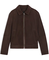 Boss by Hugo Men's Suede Regular-Fit Leather Jacket