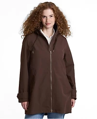 Lands' End Women's Squall A-Line Rain Jacket