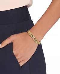 Tommy Hilfiger Women's Mia Gold-Tone Stainless Steel Bracelet