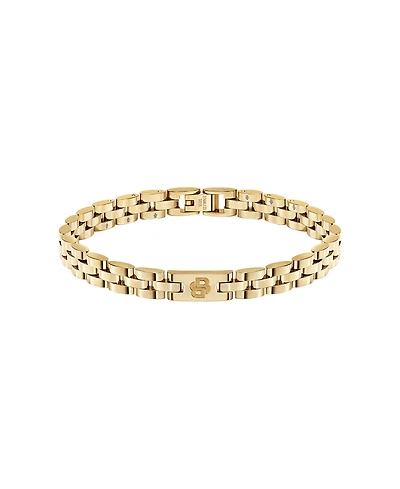 Hugo Boss Men's Archer Ionic Plated Thin Gold Steel Bracelet