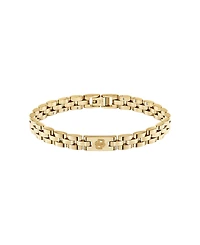 Hugo Boss Men's Archer Ionic Plated Thin Gold Steel Bracelet
