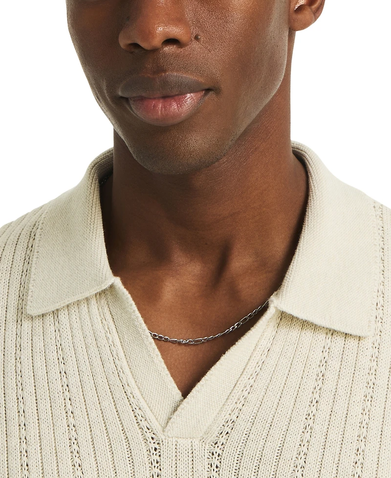 Nautica Men's Textured Short-Sleeve Polo Shirt