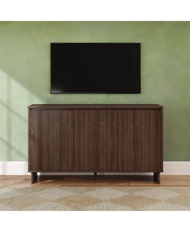 Plank+Beam Modern Sideboard, 3 Door (1499 x 406 x 864mm / 59 x 16 x 34in)