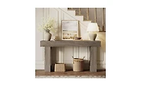 Slickblue Modern 63 Inch Console Table for Entryway with Wood Finish