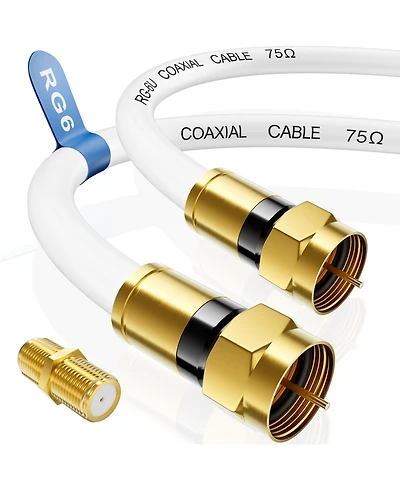 Lofree RG6 75 Ohm F-Type Coaxial Cable