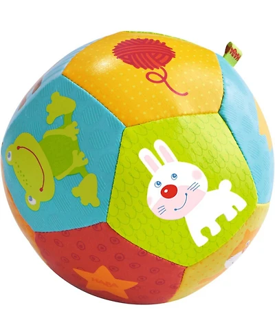 Haba Animal Friends Soft Sensory Tummy Time Baby Ball