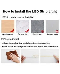 Lofree Cob Led Strip Light Dimmable Remote Control
