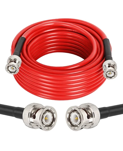 Lofree Low Loss 50 Ohm Bnc Coaxial Cable Extension for Rf Radio Antennas