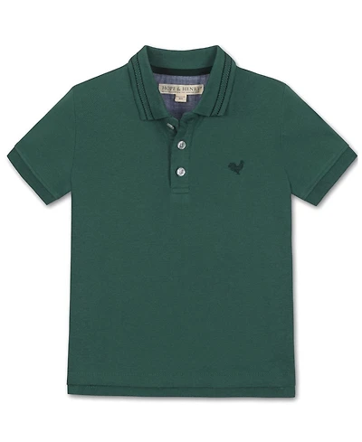 Hope & Henry Toddler Boys ( 2T to 4T ) 'Short Sleeve Knit Pique Polo Shirt