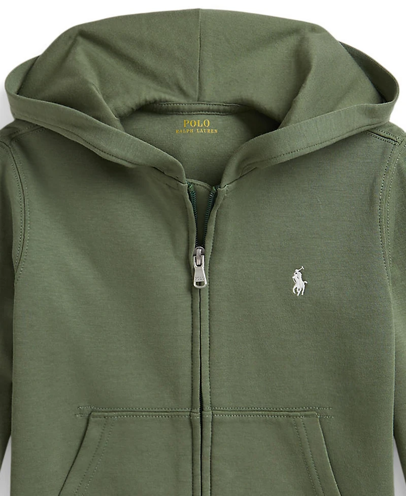 Polo Ralph Lauren Boys' 2T-7 Double Knit Full-Zip Hoodie