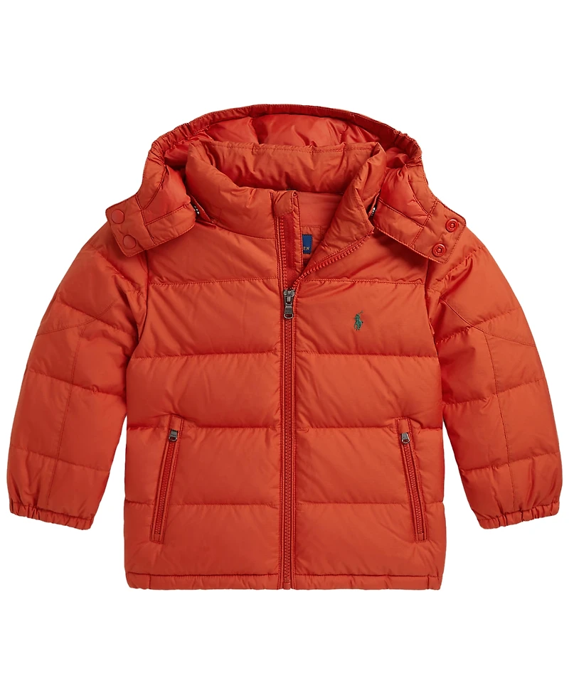 Polo Ralph Lauren Boys' 2T-7 The Gorham Down Hooded Jacket