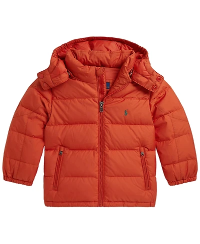 Polo Ralph Lauren Boys' 2T-7 The Gorham Down Hooded Jacket